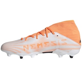Chuteiras Adidas Nemeziz.3 Fg M FW7350 laranja, branco branco 1