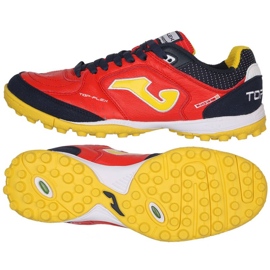 Chuteiras Joma Top Flex 2106 Tf TOPW2106TF preto laranjas e vermelhos 1