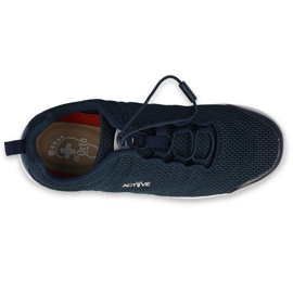 Sapatos femininos Befado 517D004 azul marinho 3