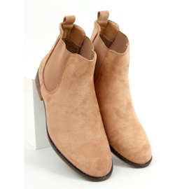 Botas Chelsea de camurça Burbo Khaki bege 1