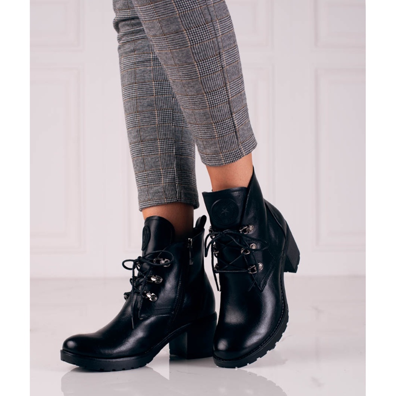 W. Potocki Salto preto Potocki feminino 1