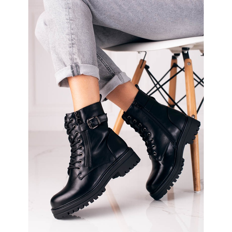 Malas femininas clássicas pretas Shelovet preto 1