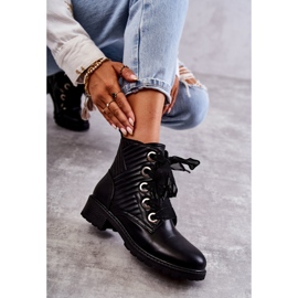 PG1 Botas pretas Torino acolchoadas com aquecimento preto 1 PG1 Botas pretas Torino acolchoadas com aquecimento preto 1