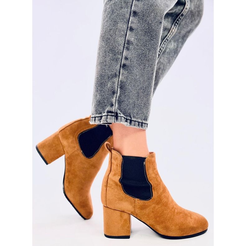 Chelsea botas Gendo Camel marrom 2