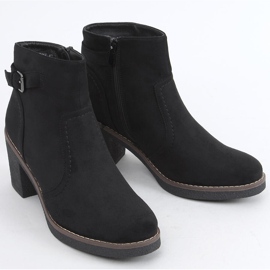 Botas com salto de borracha Retta Black preto 1