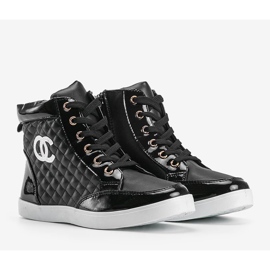 Tênis Alto R18-2 preto 2