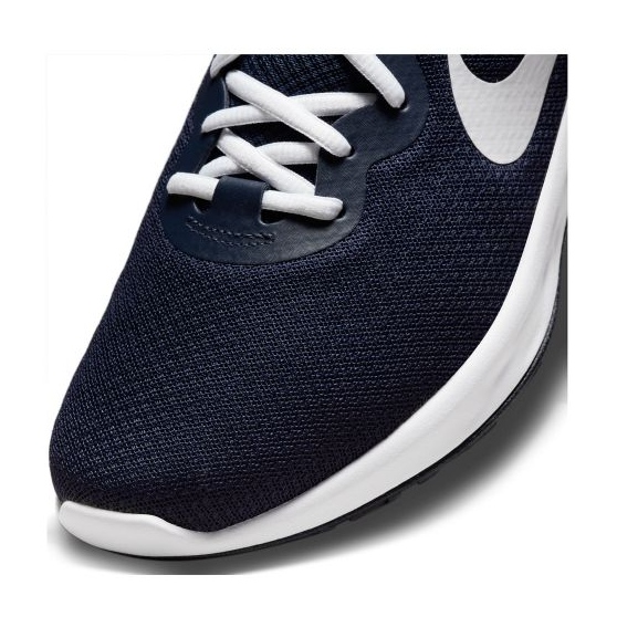 Tênis de corrida Nike Revolution 6 Next Nature M DC3728-401 branco azul marinho 3