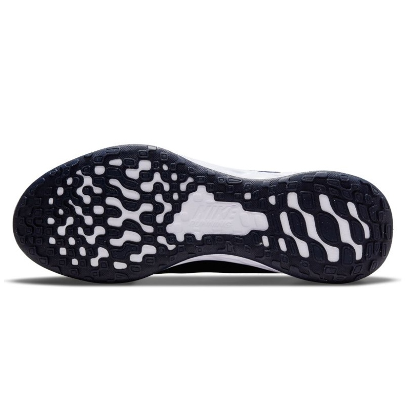 Tênis de corrida Nike Revolution 6 Next Nature M DC3728-401 branco azul marinho 4