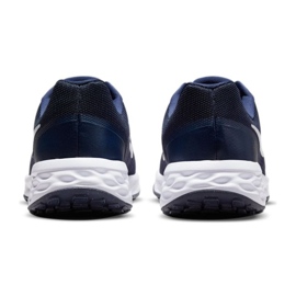 Tênis de corrida Nike Revolution 6 Next Nature M DC3728-401 branco azul marinho 5