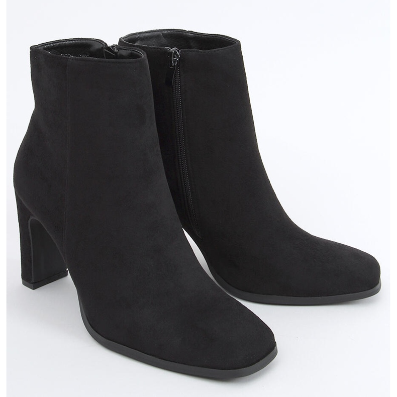 Madison Black Suede de salto alto preto 2