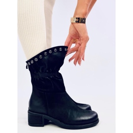 Botas femininas Parri Black preto 1