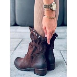 Botas femininas Parri Brown castanho 1