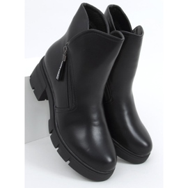 Botas Burun Black de sola alta preto 2