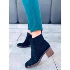 Botas de salto largo Fill Black preto 1