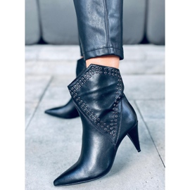 Botas Girme Black de salto alto preto 1