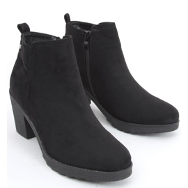 Botas Wimko Black de salto largo preto 2