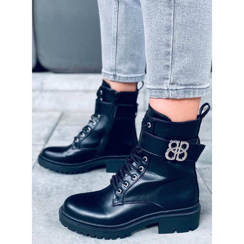 Botas femininas Gilmo Black preto 1