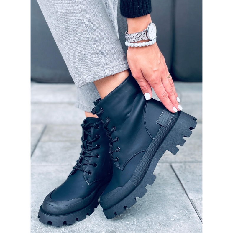 Botas de trekking pretas Arlen preto 1