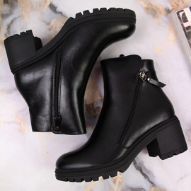 Botas de mulher Vinceza com isolamento preto 1