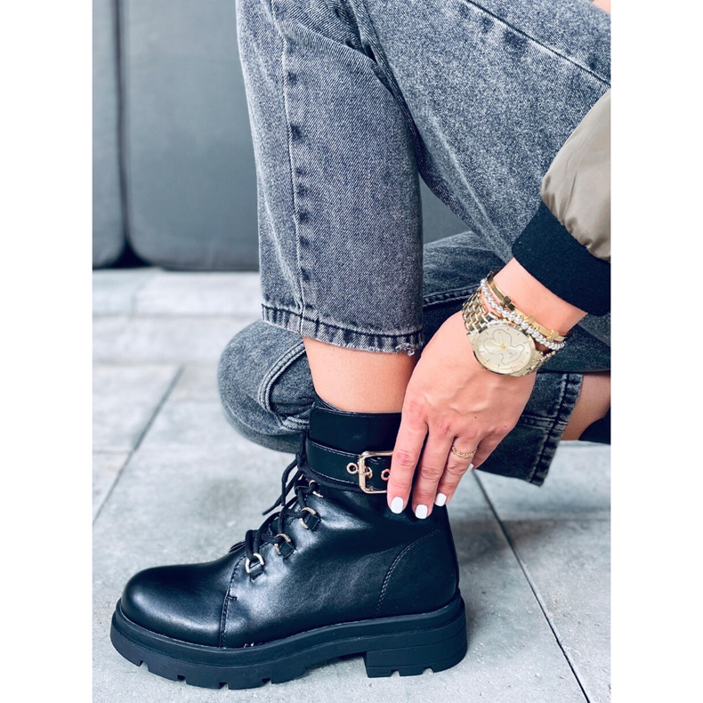 Botas militares Pomona Black preto 1