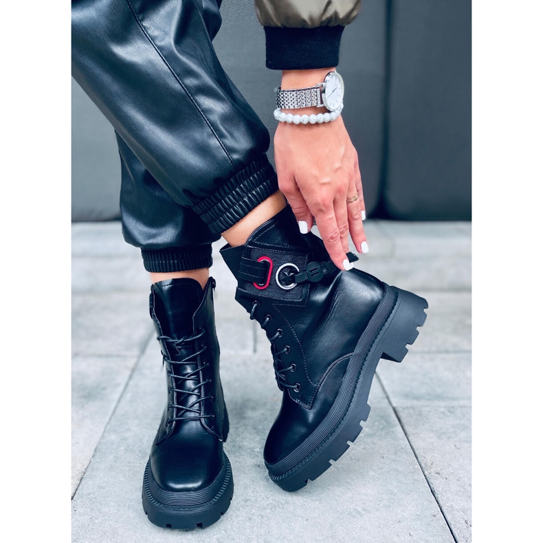 Botas militares Berit Black preto 1