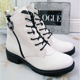 Botas isolantes Vinceza W JAN138B lacado branco 1