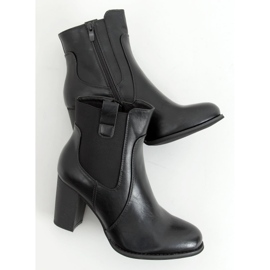 Botas pretas de salto alto Finestra preto 1