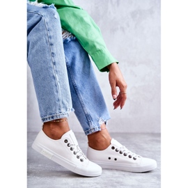 Tênis feminino de couro Big Star KK274105 branco 1