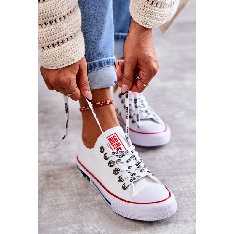 Tênis Feminino Material Big Star KK274101 Branco 1