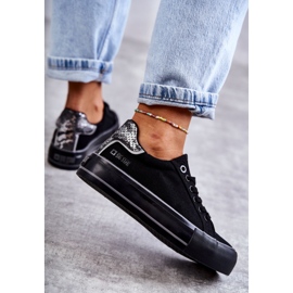 Tênis Feminino Material Big Star KK274036 Preto 1