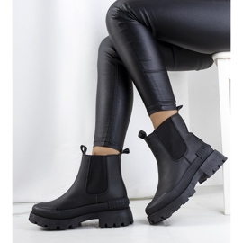 Botas Kamisa pretas preto 1