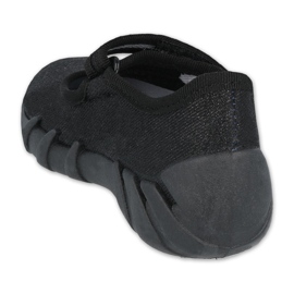 Sapatos pretos rápidos infantis Befado 109P227 2