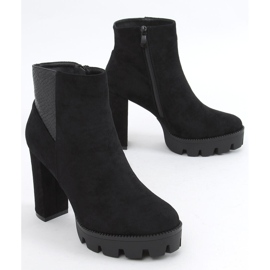 Botas no poste e plataforma Ase Black preto 2