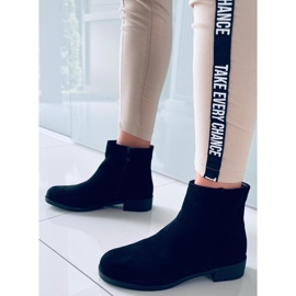 PA1 Chelsea de camurça feminino chuteira Verbe Black preto 2