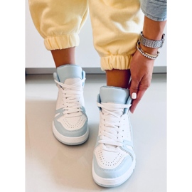 Tênis Liam Blue branco azul 2