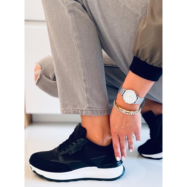 PA1 Nimue Black Trainers preto 2