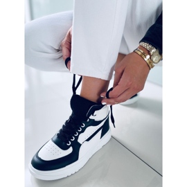 PA1 Myles Tênis cano alto preto branco 2