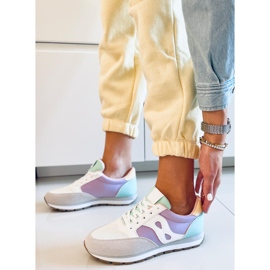 PA1 Tênis feminino Polly Purple roxo multicolorido 1