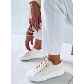 Tênis feminino Ebbe bege 1