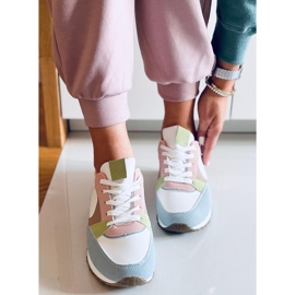 PA1 Tênis feminino Nell Blue branco 1