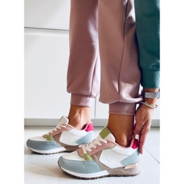 PA1 Tênis feminino Nell Blue branco 2