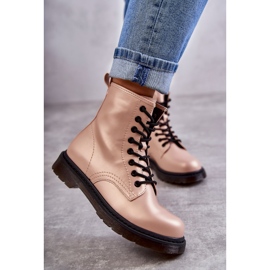 PG1 Botas femininas amarradas Lavita rosa 2