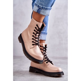 PG1 Botas femininas amarradas Lavita rosa 1