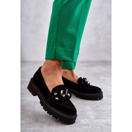 Tênis feminino de camurça Laura Messi 2523 preto 1