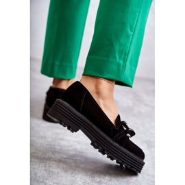 Tênis feminino de camurça Laura Messi 2523 preto 2