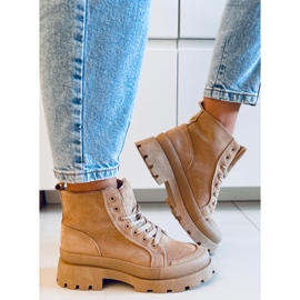 PA1 Tênis de trekking Baghra Khaki bege cáqui 2