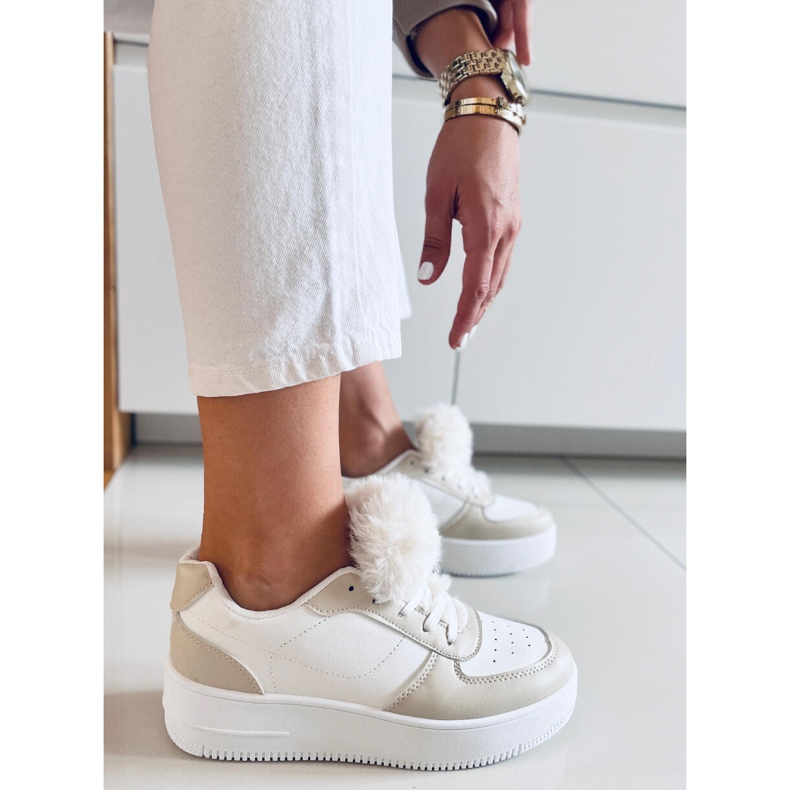 PA1 Lilith Tênis feminino bege branco 1