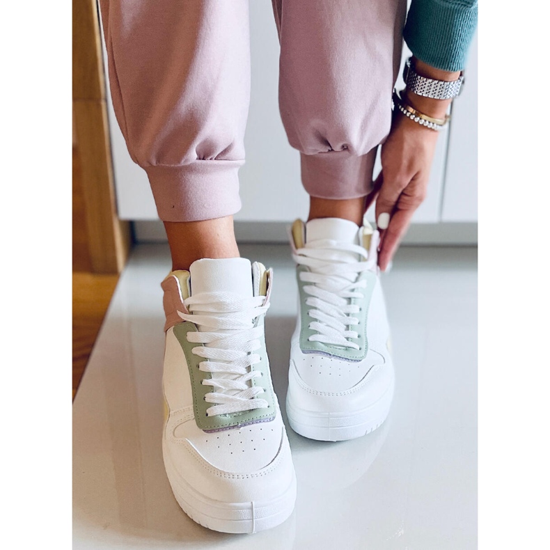 PA1 tênis rosa gengibre multicolorido 2