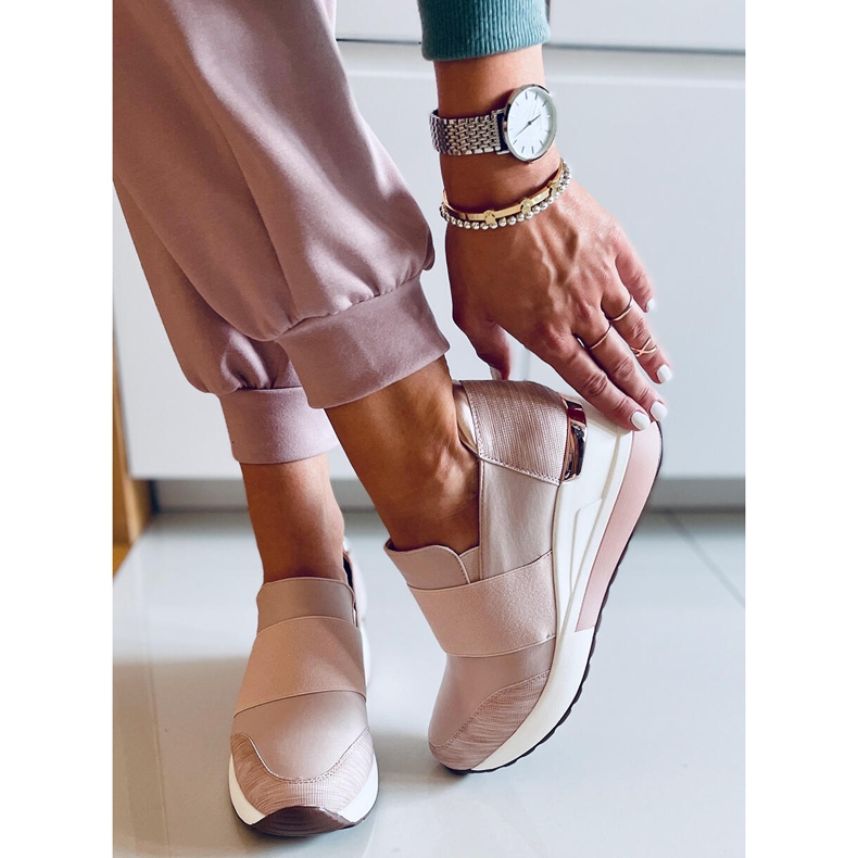 PA1 Sapatos de cunha Zelda Pink rosa 1