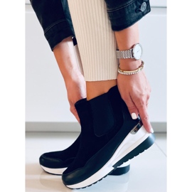 Botas de cunha Byers Negro preto 1